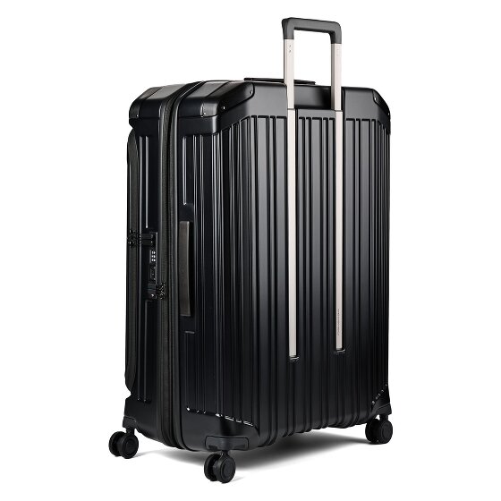 Piquadro PQ-Light 4 Rollen Trolley 78 cm mit Dehnfalte