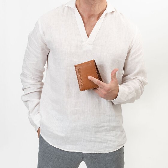 Farmhood Memphis Geldbörse RFID Schutz Leder 12.5 cm