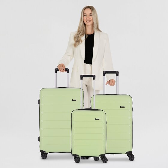 d&n Travel Line 4100 4 Rollen Kofferset 3-teilig