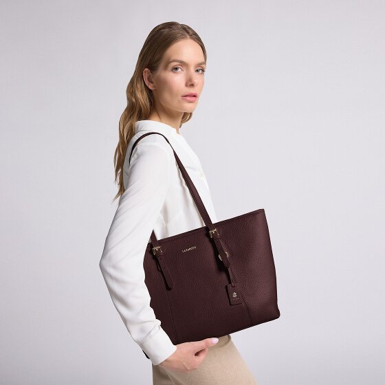Lazarotti Bologna Leather XL Shopper Tasche Leder 35 cm
