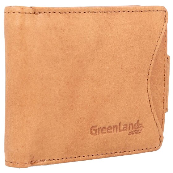 Greenland Nature Geldbörse RFID Schutz Leder 10 cm