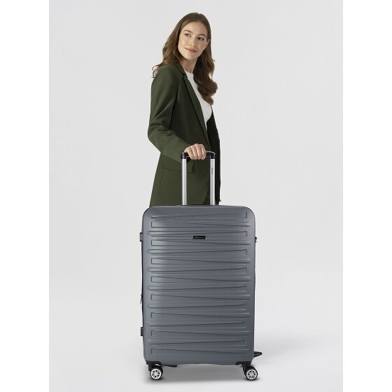 Benzi 5493 4 Rollen Trolley L 77 cm mit Dehnfalte