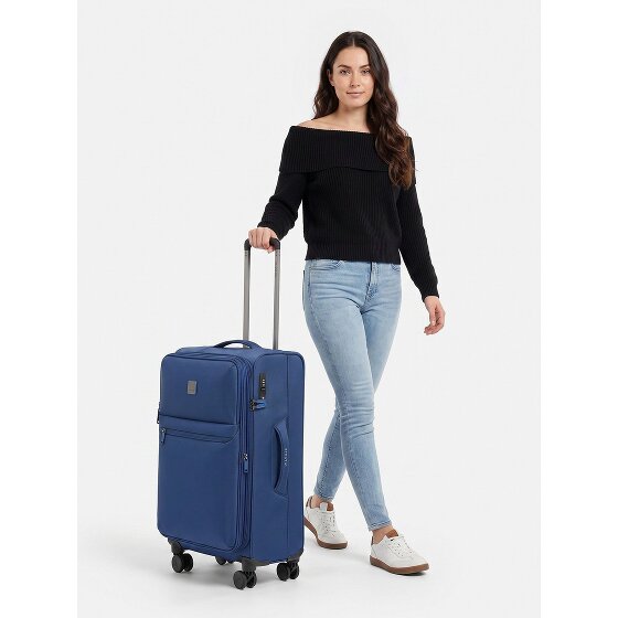 Stratic Lite 4 Rollen Trolley M 65 cm mit Dehnfalte