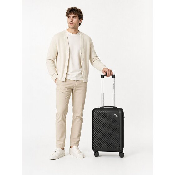 Check.In Paradise 2.0 4 Rollen Kabinentrolley S 55 cm mit Dehnfalte