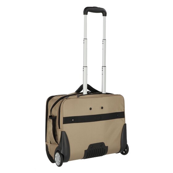 Dermata 2 Rollen Businesstrolley 41 cm Laptopfach