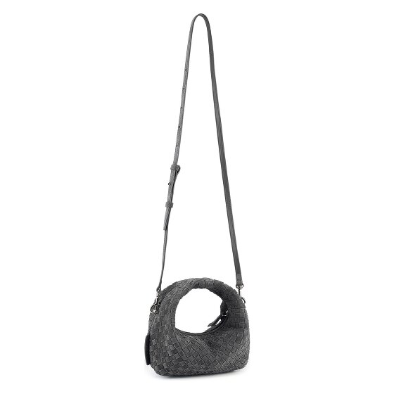 LES VISIONNAIRES Greta Micro weave Handtasche Leder 20 cm