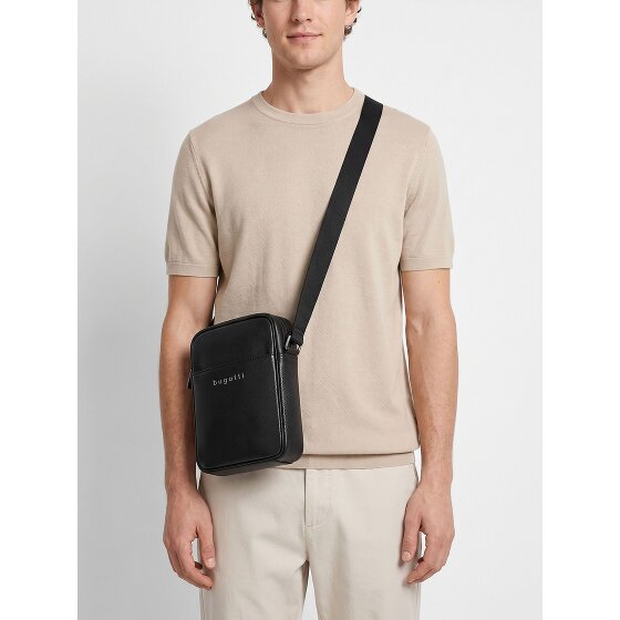 bugatti Valencia Mini Bag Umhängetasche Leder 17 cm