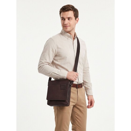 Strellson Hyde Park 1.0 Umhängetasche Leder 23 cm