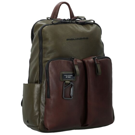 Piquadro Harper Rucksack RFID Leder 40 cm Laptopfach