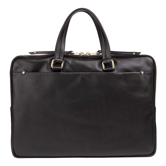 DuDu Pocket Aktentasche Leder 36 cm Laptopfach