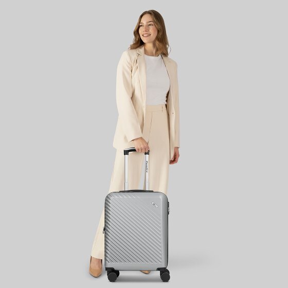 Check.In Paradise 2.0 4 Rollen Kabinentrolley S 55 cm mit Dehnfalte