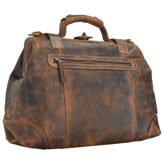 Greenland Nature Classic Bügeltasche Doktorkoffer Leder 37 cm
