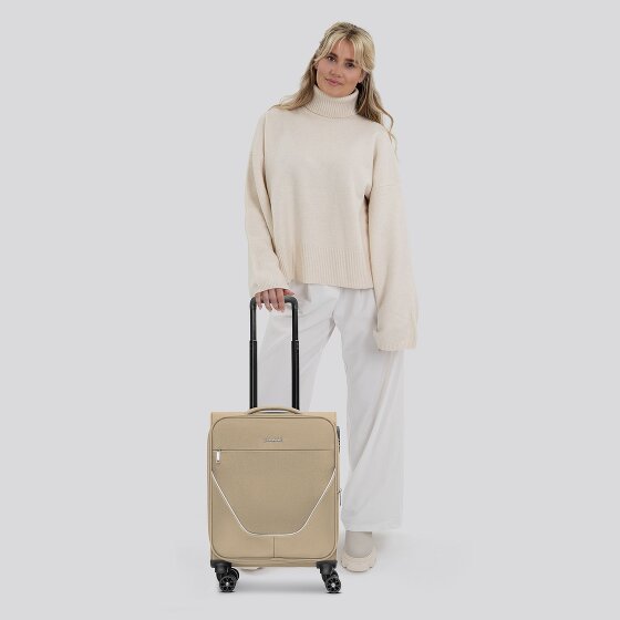Stratic taska 4-Rollen Kabinentrolley S 55 cm mit Dehnfalte