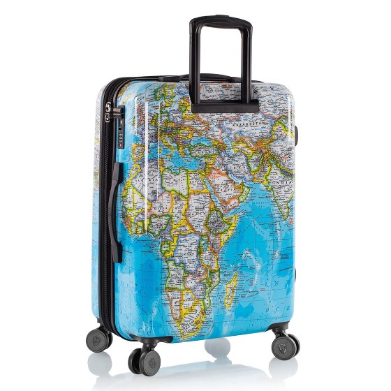 Heys Black Camo 4 Rollen Trolley M 66 cm mit Dehnfalte