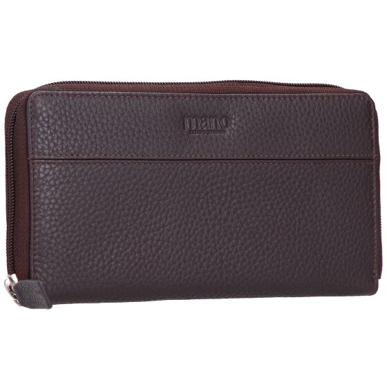 mano Don Tommas Geldbörse Leder 18 cm