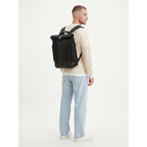 Piquadro Sync Daypack Leder 47 cm Laptopfach