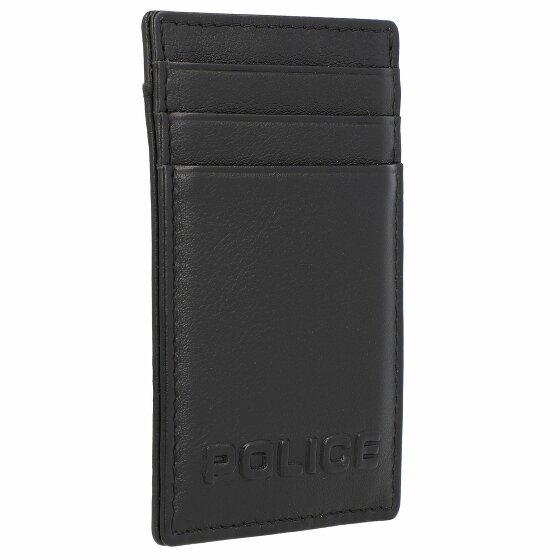 Police PT389-08536 Kreditkartenetui Leder 7 cm mit Geldscheinklammer