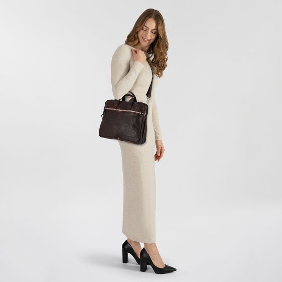 Campomaggi Noce Aktentasche Leder 38 cm