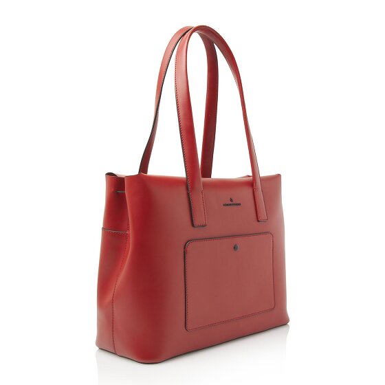 Castelijn & Beerens Dama Noor Schultertasche Leder 43 cm Laptopfach