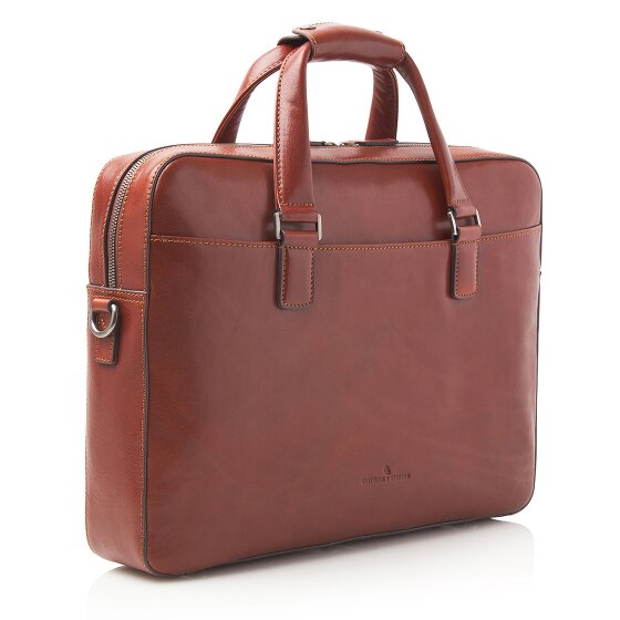 Castelijn & Beerens Ted Aktentasche Leder 41 cm Laptopfach