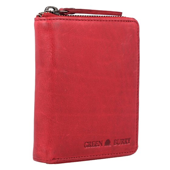Greenburry Vintage Washed Geldbörse Leder 10 cm