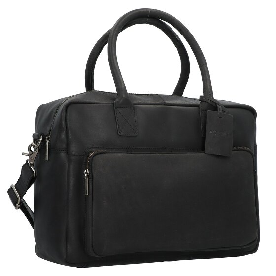 Burkely Vintage Mitch Aktentasche Leder 39 cm Laptopfach