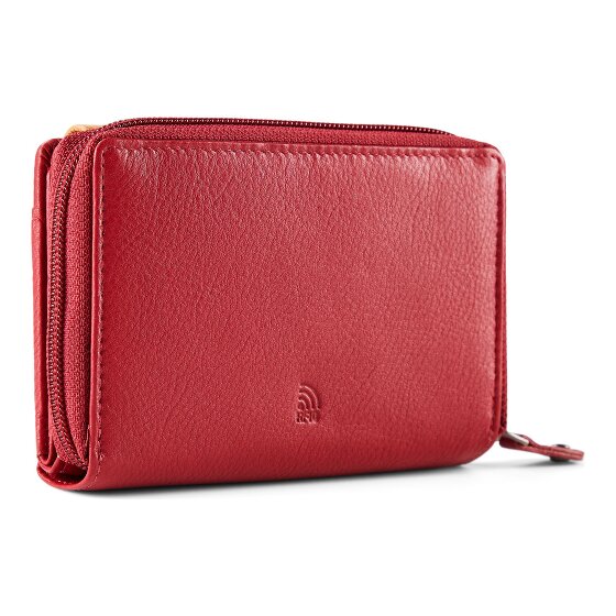 Greenburry Nappa Geldbörse RFID Schutz Leder 14 cm