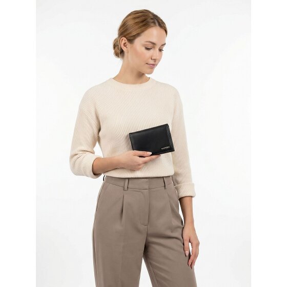 oxmox Leather Geldbörse RFID Schutz Leder 10 cm