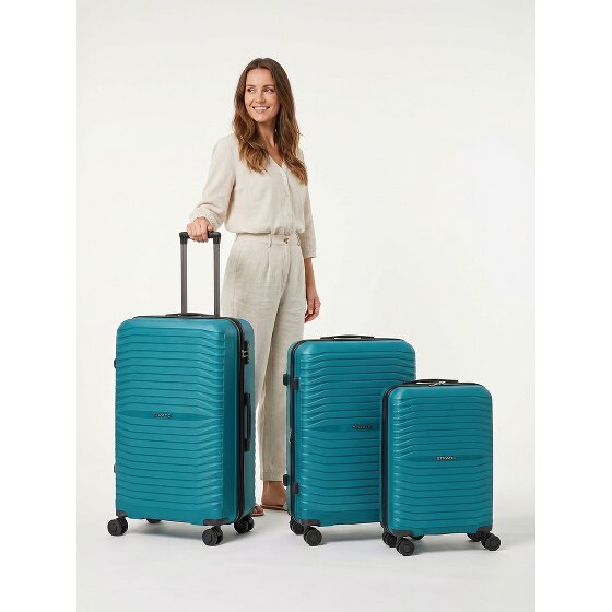 Stratic Shine 4 Rollen Kofferset 3-teilig mit Dehnfalte