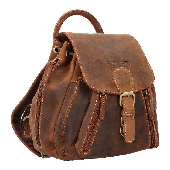 Greenburry Vintage City Rucksack Leder 25 cm