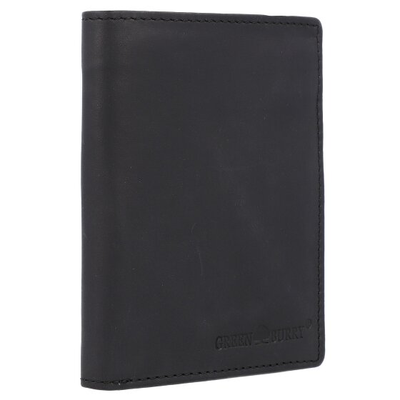 Greenburry Geldbörse RFID Schutz Leder 12.5 cm