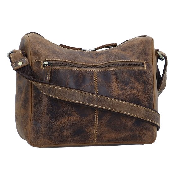 Greenburry Vintage Umhängetasche Leder 30 cm