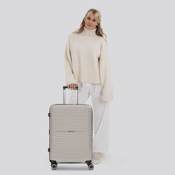 Stratic Shine 4 Rollen Trolley 65 cm mit Dehnfalte