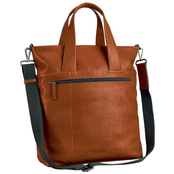 Leonhard Heyden Hamburg Handtasche Leder 32 cm