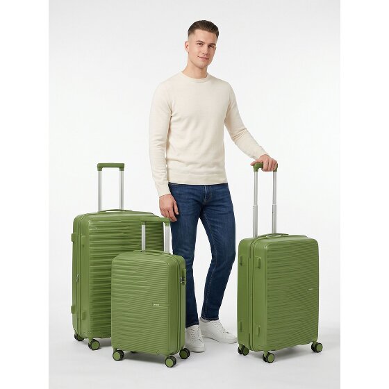 Travelite Pacific 4 Rollen Kofferset 3-teilig