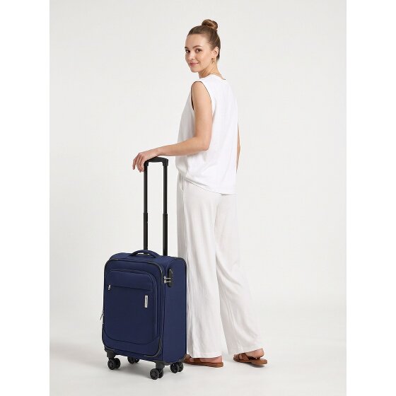 Travelite Priego 4 Rollen Kabinentrolley S 55 cm