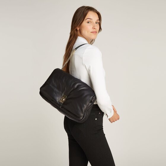 Tommy Hilfiger Soft Leather Schultertasche Leder 34 cm