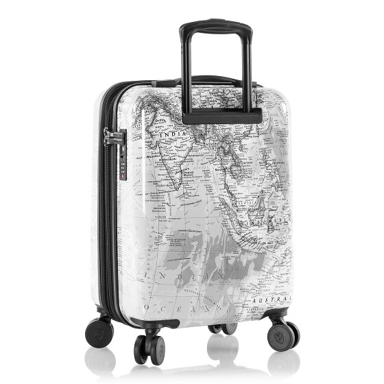 Heys Black Camo 4 Rollen Kabinentrolley S 53 cm mit Dehnfalte