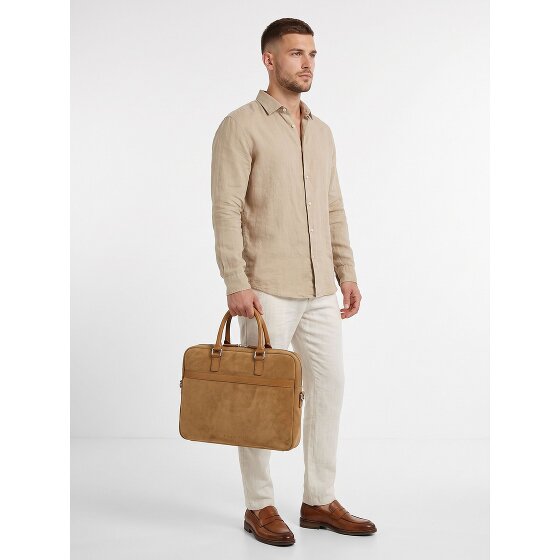bugatti Diego Aktentasche Leder 40 cm Laptopfach
