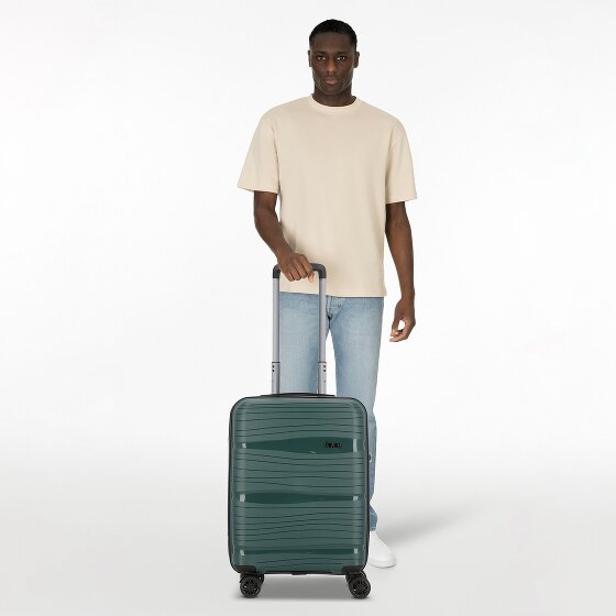 d&n Travel Line 4300 4 Rollen Kabinentrolley S 55 cm
