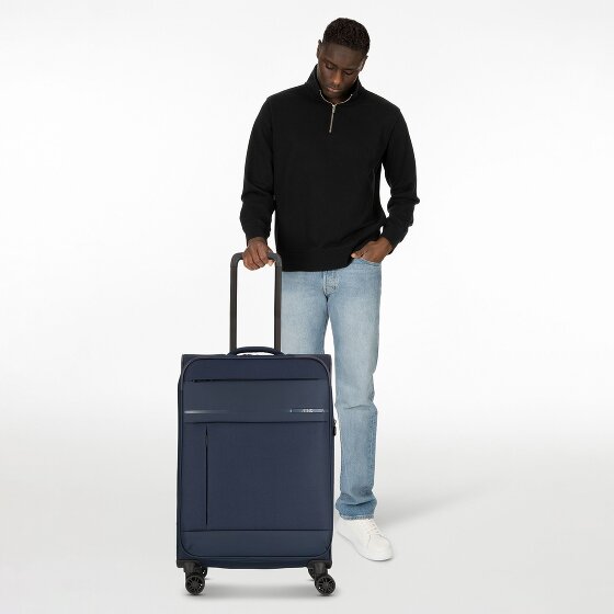 Jump Monthélys 4 Rollen Trolley 67 cm mit Dehnfalte