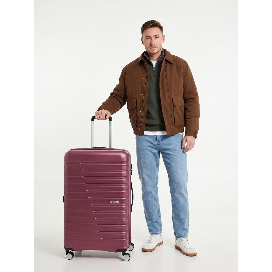 American Tourister Flashline 4 Rollen Trolley 78 cm mit Dehnfalte