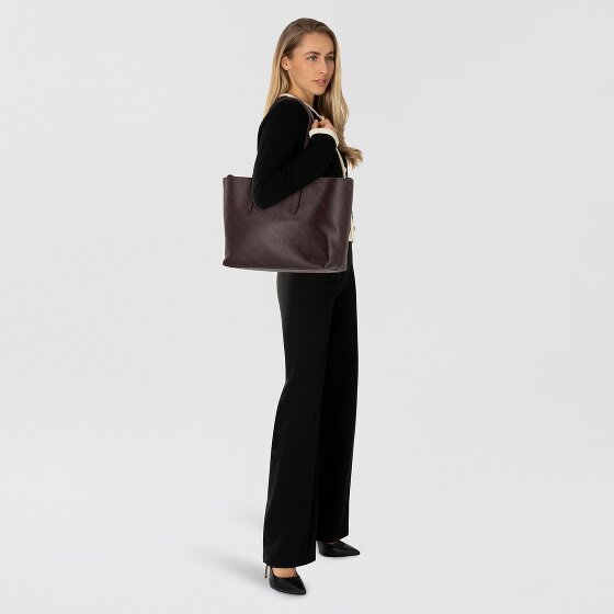 Liebeskind Monogram Schultertasche Leder 47 cm