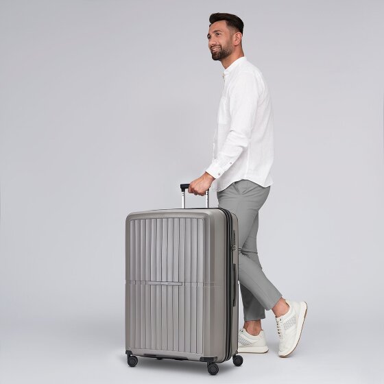 Pactastic Collection 01 4 Rollen Trolley L 76 cm mit Dehnfalte