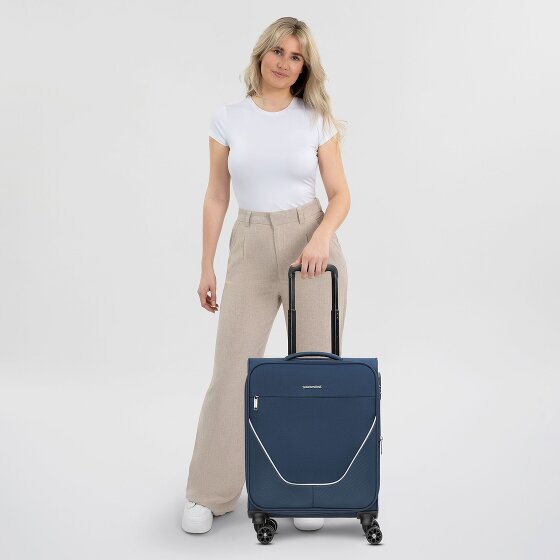 Stratic taska 4-Rollen Kabinentrolley S 55 cm mit Dehnfalte