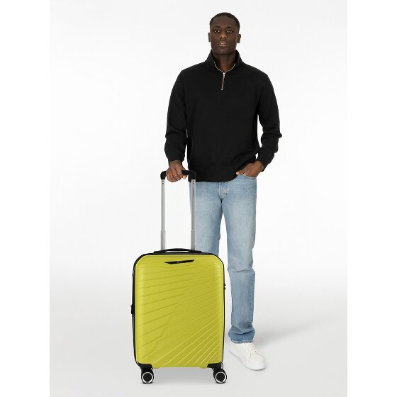 Benzi 5808 4 Rollen Kabinentrolley 55 cm mit Dehnfalte