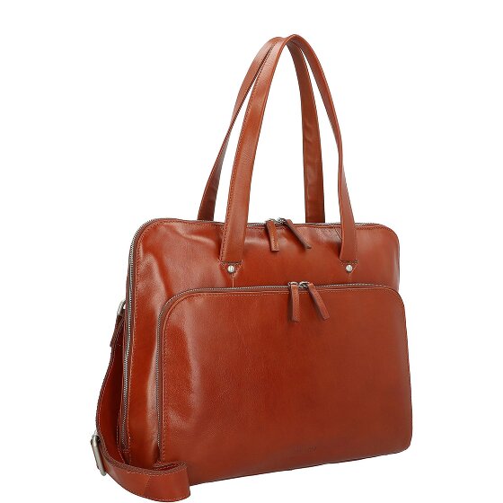 Leonhard Heyden Cambridge Schultertasche Leder 41 cm Laptopfach