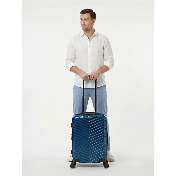 Redolz Essentials 18 2.0 4 Rollen Kabinentrolley S 55 cm mit Dehnfalte