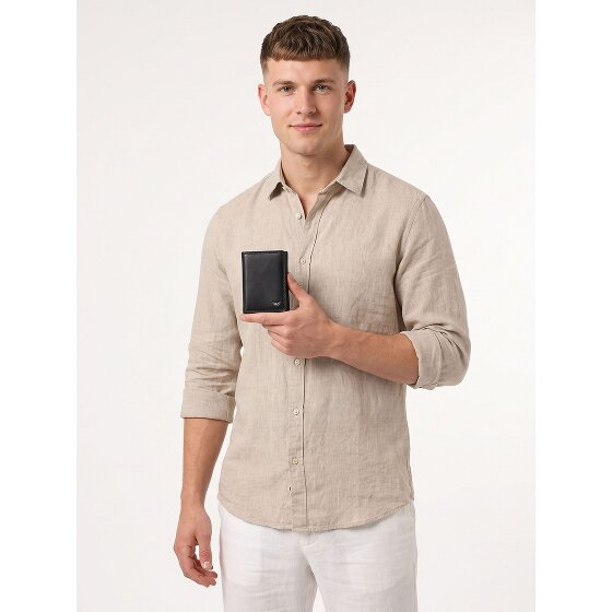Golden Head Polo Geldbörse RFID Schutz Leder 10 cm