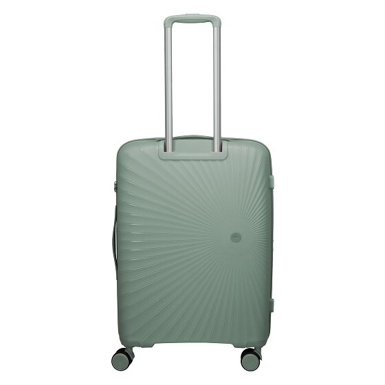 Travelite Tamaris x Travelite Voyaage 4 Rollen Trolley M 66 cm mit Dehnfalte